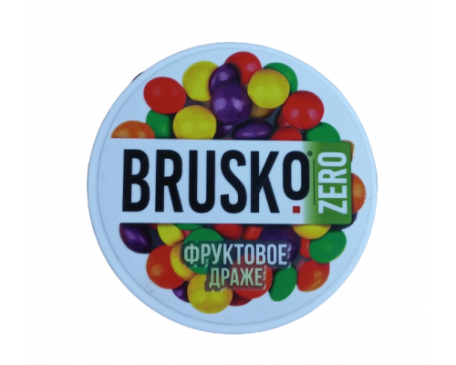 Смесь Brusko ZERO Фруктовое драже, 50 гр