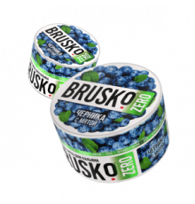 Смесь Brusko ZERO Черника с мятой, 50 гр