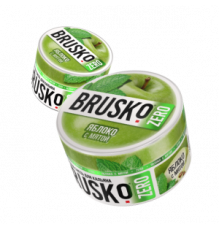 Смесь Brusko ZERO Яблоко с мятой, 50 гр