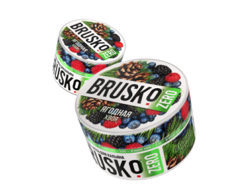 Смесь Brusko ZERO Ягодная хвоя, 50 гр