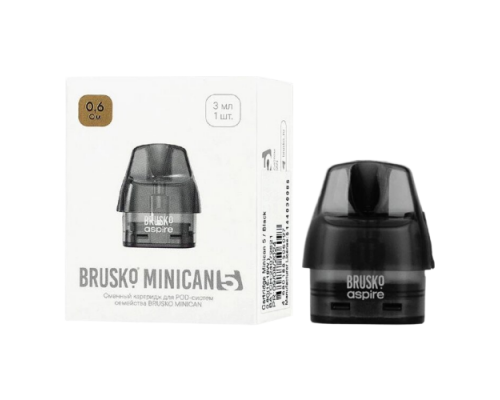 Картридж Brusko Minican, 3 мл, 0.6 Ом 1 шт. Картридж Brusko Minican, 3 мл, 0.6 Ом 1 шт.