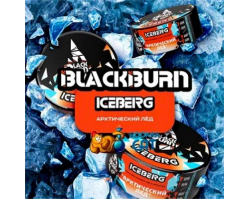 Табак Burn BLACK Iceberg, 100 г