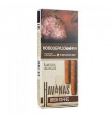 Сигариллы Havanas - Irish Coffee (пач. 4 шт)