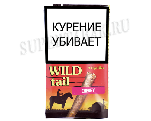 Сигариллы Wild tail - Cherry (пакет 5 шт)