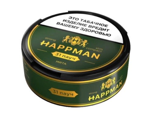 Жевательный табак Happman slim strong - Мята Жевательный табак Happman slim strong - Мята