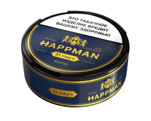 Жевательный табак Happman slim strong - Холод