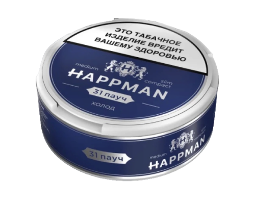 Жевательный табак Happman slim medium - Холод Жевательный табак Happman slim medium - Холод