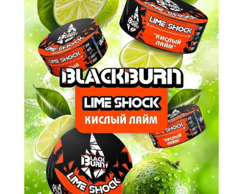 Табак Burn BLACK Lime shock 25 гр. Табак Burn BLACK Lime shock 25 гр.