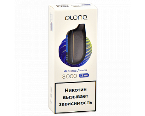 Одноразовая ЭС PLONQ MAX S - Черника лимон (8000) Одноразовая ЭС PLONQ MAX S - Черника лимон (8000)