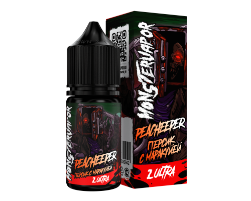 Жидкость Monstervapor salt, 30 мл Peachheeper, 5