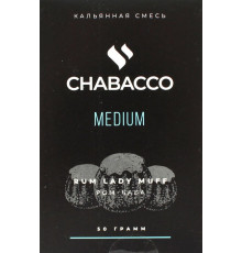 Смесь Chabacco M Rum Lady Muff 50гр