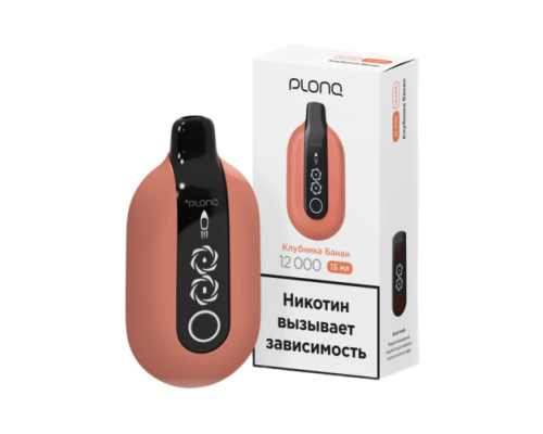 Одноразовая ЭС PLONQ ULTRA - Клубника банан (12000) Одноразовая ЭС PLONQ ULTRA - Клубника банан (12000)