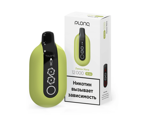 Одноразовая ЭС PLONQ ULTRA - Лимон мята (12000) Одноразовая ЭС PLONQ ULTRA - Лимон мята (12000)
