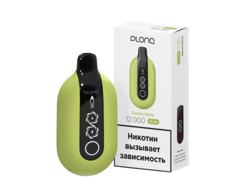 Одноразовая ЭС PLONQ ULTRA - Лимон мята (12000) Одноразовая ЭС PLONQ ULTRA - Лимон мята (12000)