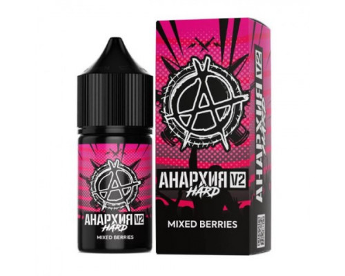 Жидкость Анархия v2 6% Голубая малина арбуз, 30 мл.