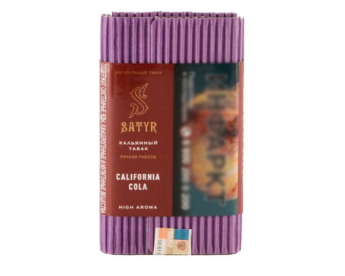 Табак Satyr California Cola, 100 гр.