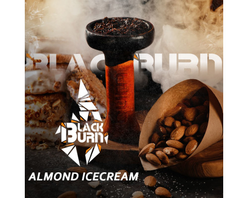Табак Burn BLACK Almond icecream, 100 г