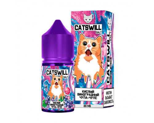Жидкость CatsWill - Кислый виноградный Чупа-Чупс. 2% 30 мл. Жидкость CatsWill - Кислый виноградный Чупа-Чупс. 2% 30 мл.