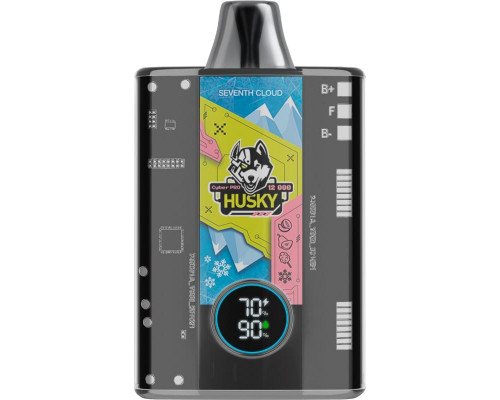 Одноразовая ЭС HUSKY CYBER PRO (12000) - Seventh cloud