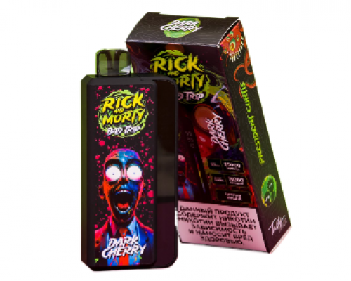 Одноразовая ЭС Rick and Morti Bad Trip - Dark Cherry (25.000)