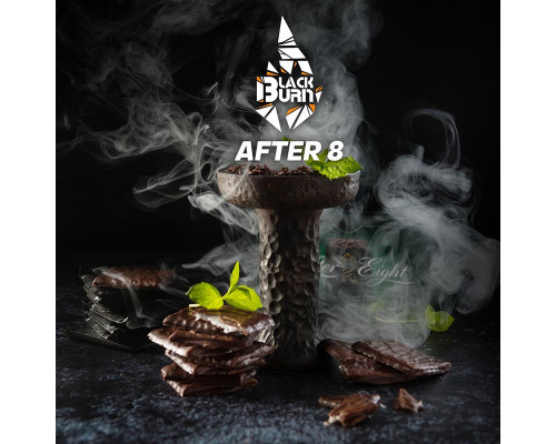 Табак Burn BLACK After8 (Шоколад-мята), 100 г