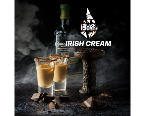 Табак Burn BLACK Irish Cream (Ирландский крем), 100 г
