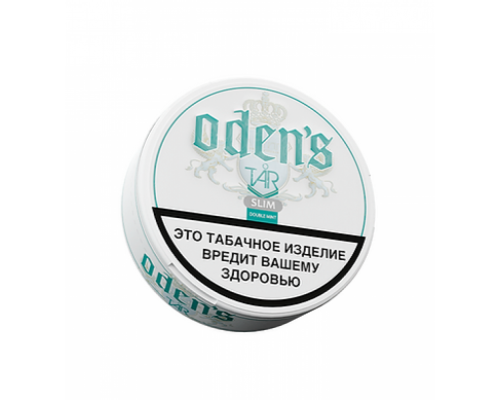 Жевательный табак ODEN'S TAR Double Mint Slim, 13 гр Жевательный табак ODENS TAR Double Mint Slim, 13 гр
