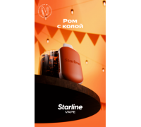 Одноразовая ЭС Starline mini Ром с колой (3000)