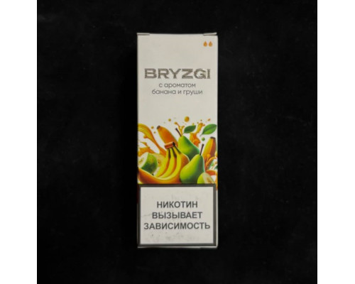 Жидкость Bryzgi Salt LIGHT Банан груша, 30 мл Жидкость Bryzgi Salt LIGHT Банан груша, 30 мл