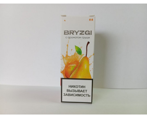 Жидкость Bryzgi Salt LIGHT Груша, 30 мл Жидкость Bryzgi Salt LIGHT Груша, 30 мл