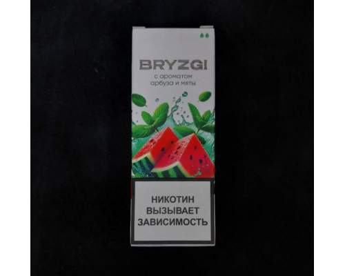 Жидкость Bryzgi Salt LIGHT Арбуз мята, 30 мл Жидкость Bryzgi Salt LIGHT Арбуз мята, 30 мл