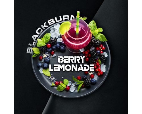 Табак Burn BLACK Berry lemonade, 100 г