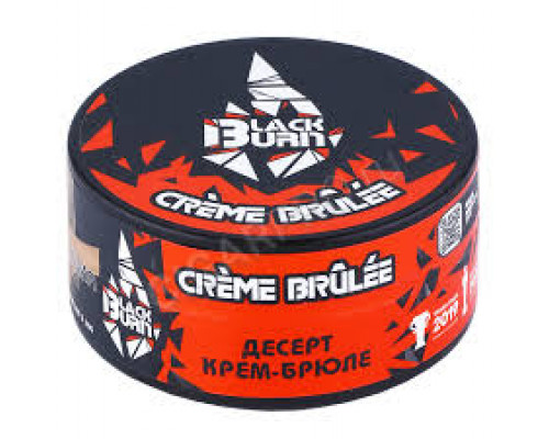 Табак Burn BLACK Creme brule, 100 г