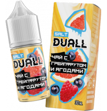 Жидкость DUALL Salt LIGHT Чай с грейпфрутом и ягоды, 30 мл