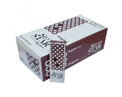 Бумага сигаретная SILVER STAR Original 70мм/21гр Бумага сигаретная SILVER STAR Original 70мм/21гр