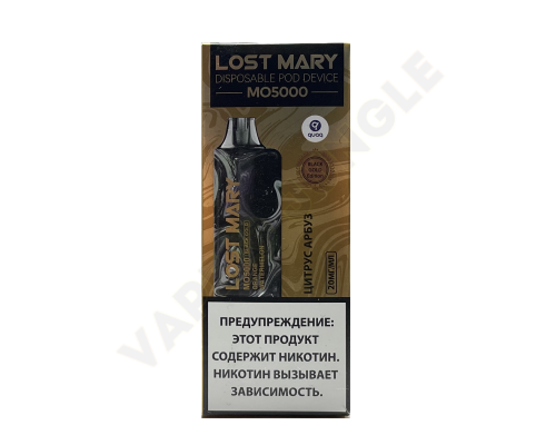 Одноразовая ЭС Lost Mary Black Gold Edition Orange Watermelon (5000)