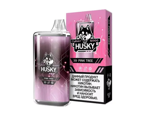 Одноразовая ЭС HUSKY CYBER (8000) - Pink tree