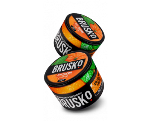 Смесь BRUSKO, 50 г, Апельсин с мятой, Medium