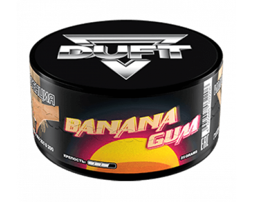 Табак Duft - Banana Gum, 25 гр
