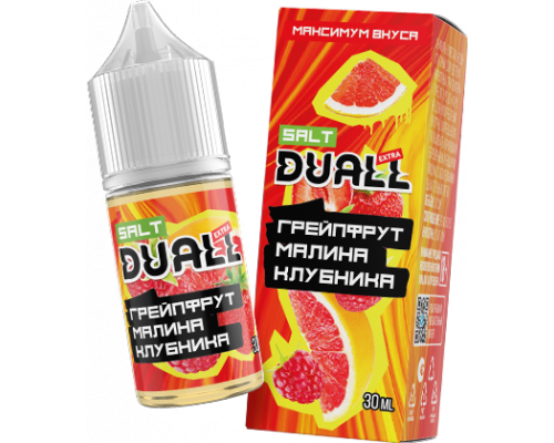 Жидкость Duall Extra Light Грейпфрут малина клубника, 30 мл