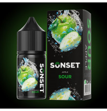 Жидкость Sunset - Sour apple 0мг. 28мл.