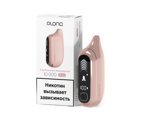Одноразовая ЭС PLONQ MAX PRO - Клубничное мороженое (10000)