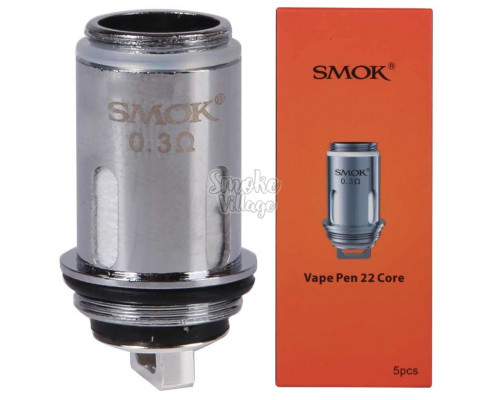 Сменный испаритель SMOK Vape Pen 22 (в упак 5шт.) 0.3 Ом 1шт.