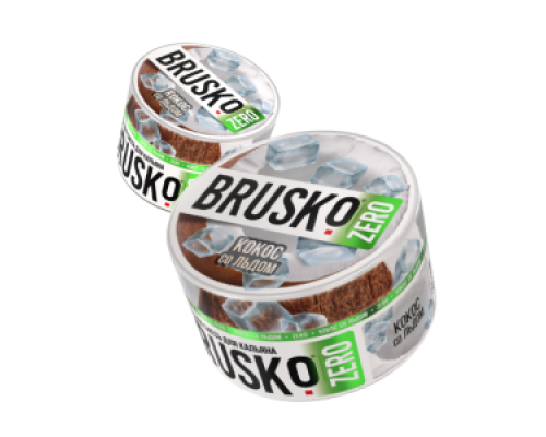 Смесь Brusko ZERO Кокос со льдом, 50 гр