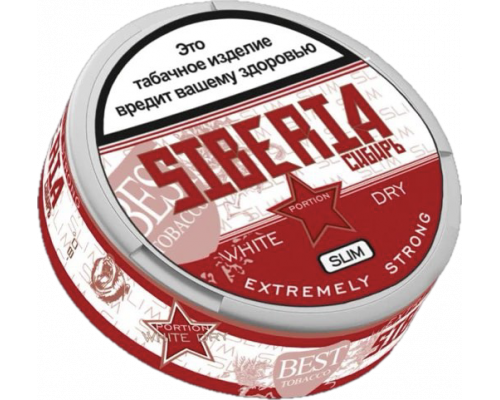 Жевательный табак Siberia White Dry 13 гр.