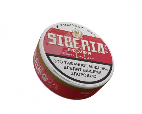 Жевательный табак Siberia Silver White Dry 16 гр.