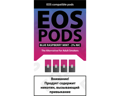 Картридж EOS PODS - BLUE RASPBERRY MINT