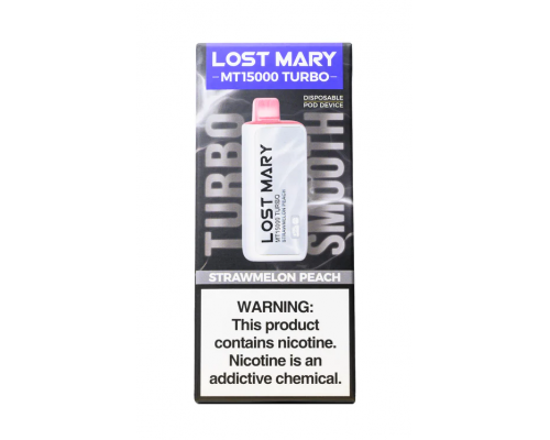 Одноразовая ЭС Lost Mary Strawmelon peach (15000) Одноразовая ЭС Lost Mary Strawmelon peach (15000)