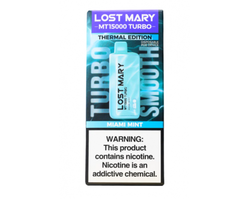 Одноразовая ЭС Lost Mary Miami mint (15000) Одноразовая ЭС Lost Mary Miami mint (15000)
