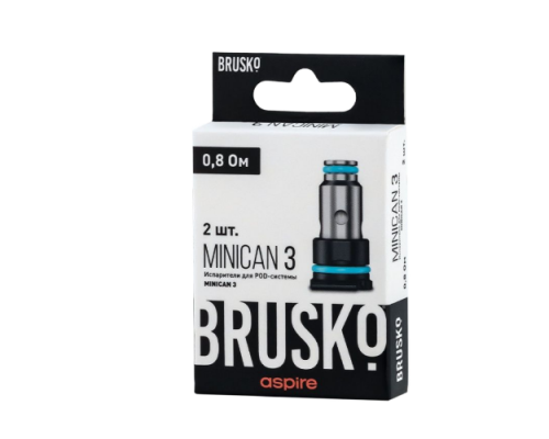 Испаритель BRUSKO Minican 3, 0.8 (в уп. 2 шт.) 1 шт